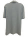 Masters Tech Size M Blue & Gray Synthetic Striped Polo Men's Short Sleeve Blue & Gray / M