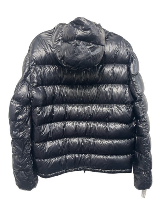 Herno Size Est M Green & Black Synthetic Puffer Hoodie Zip Up Men's Jacket Green & Black / Est M
