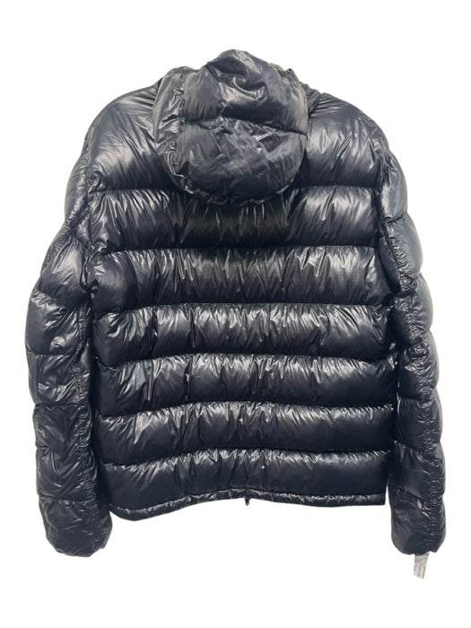 Herno Size Est M Green & Black Synthetic Puffer Hoodie Zip Up Men's Jacket Green & Black / Est M