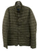 Herno Size 50 Olive Green Synthetic Puffer Zip UP Men's Jacket Olive Green / 50