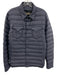 Herno Size 50 Blue Synthetic Puffer Snap Buttons Men's Jacket Blue / 50
