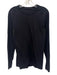 Lululemon Size Est M Black Synthetic Solid Athletic Sweatshirt Long Sleeve Shirt Black / Est M