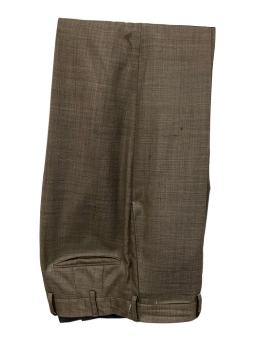 J Hilburn Gray Solid 2 Button Men's Suit Gray / Est M
