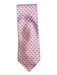 Ermenegildo Zegna Pink & Multi Silk Men's Tie Pink & Multi