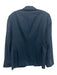 J Hilburn Blue Solid 2 Button Men's Blazer Blue / Est L