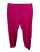 Dries Van Noten Size 44 Hot pink Cotton Mid Rise Pockets Straight Leg Pants Hot pink / 44