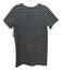 Suncoo Size S Black & White Viscose Blend Horizontal Stripes Short Sleeve Dress Black & White / S