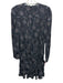 Veronica Beard Size S / 6 Black, White & Multi Silk Blend floral print Dress Black, White & Multi / S / 6