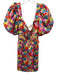 For Love & Lemons Size S red, pink, multi Polyester Blend Satin Mini Dress red, pink, multi / S