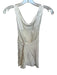 Significant Other Size 4 Ivory Cupro Sleeveless Racerback Top Ivory / 4