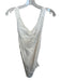Significant Other Size 4 Ivory Cupro Sleeveless Racerback Top Ivory / 4
