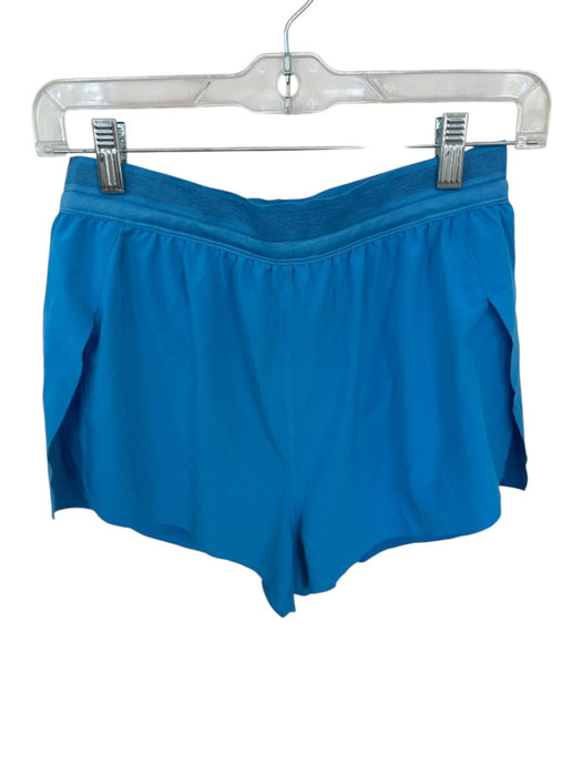 Golden Size 4 Blue Polyester Blend Waist Band Athletic Shorts Blue / 4