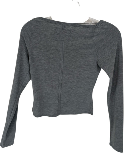 We The Free Size L Black Corduroy Front Zip Collar Ruffle sleeve Romper Black / L