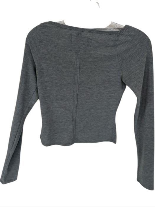 We The Free Size L Black Corduroy Front Zip Collar Ruffle sleeve Romper Black / L