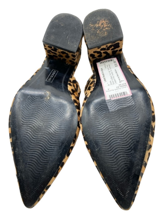 Steven by Steve Madden Shoe Size 7 Brown & Black Pony Hair Block Heel Mules Brown & Black / 7