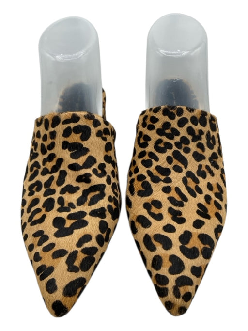 Steven by Steve Madden Shoe Size 7 Brown & Black Pony Hair Block Heel Mules Brown & Black / 7