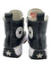 Converse Shoe Size 7 Black & White Leather & Rubber Rubber Sole Sneakers Black & White / 7