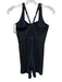 YPB Your Personal Best Size S Black Polyester Bodysuit Sleeveless Padded Romper Black / S