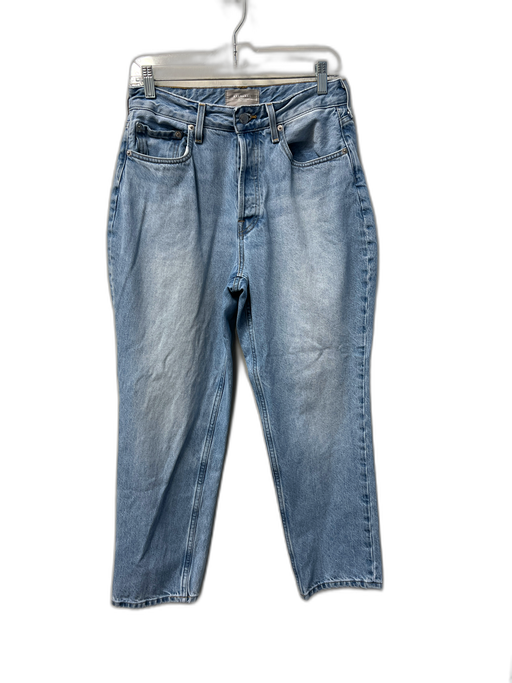 Everlane Size 29 Light Wash Cotton High Waist Button Fly Straight Leg Jeans Light Wash / 29