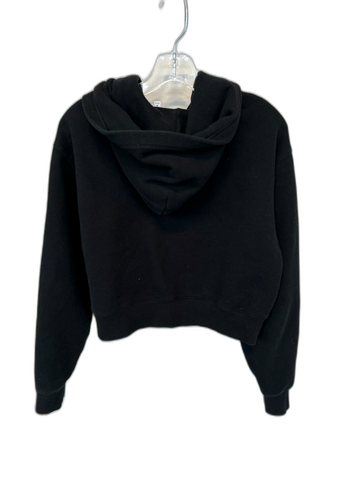 Aritzia Size S Black Fleece Hoodie Zipper Athletic Sweatshirt Black / S