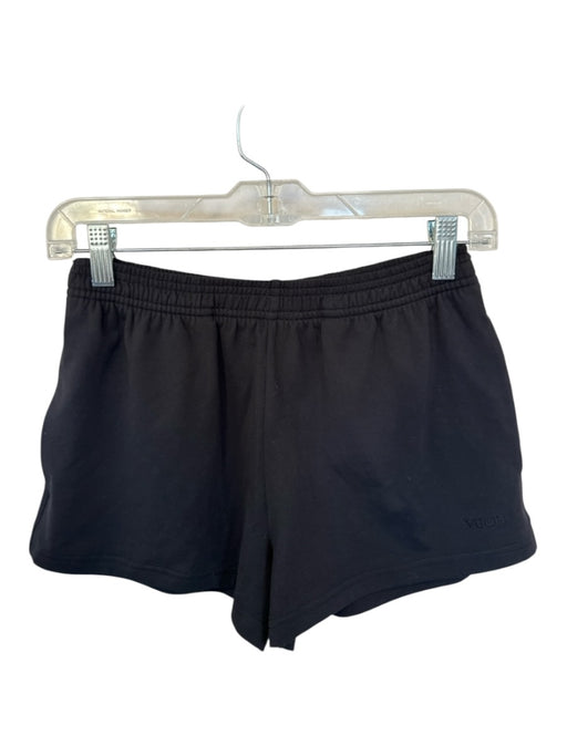 Vuori Size XS Black Polyester Blend Pockets Cinch Waist Side Slits Shorts Black / XS