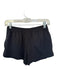 Vuori Size XS Black Polyester Blend Pockets Cinch Waist Side Slits Shorts Black / XS