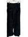 Maeve Size 27 Black Linen High Waist Wide Leg Pants Black / 27