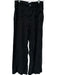 Maeve Size 27 Black Linen High Waist Wide Leg Pants Black / 27