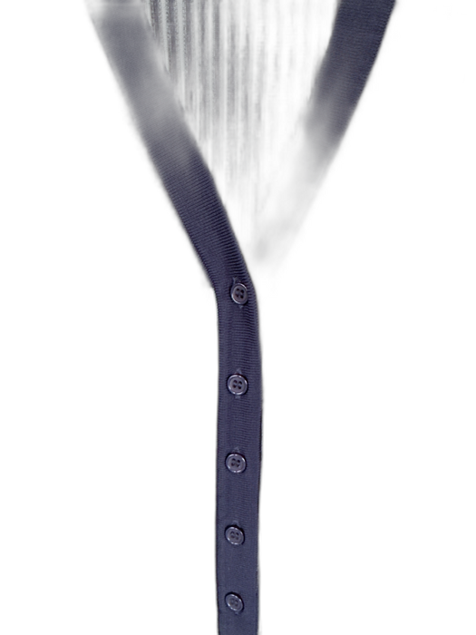 Staud Size Medium Blue Viscose Blend Long Sleeve buttondown Ribbed Dress Blue / Medium