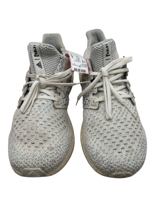 Adidas Shoe Size 11 White & Blue Synthetic Low Top Lace Up Sneaker Men's Shoes White & Blue / 11