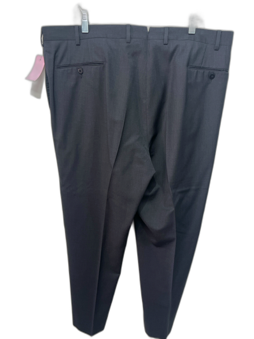 Ermenegildo Zegna Size 42 Dark Gray Wool Zip Fly Men's Pants Dark Gray / 42