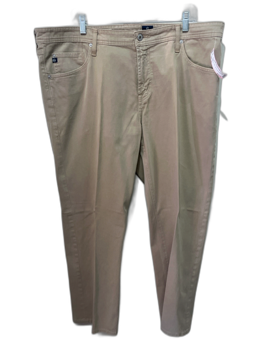 AG Size 40 Khaki Cotton Zip Fly Men's Pants Khaki / 40