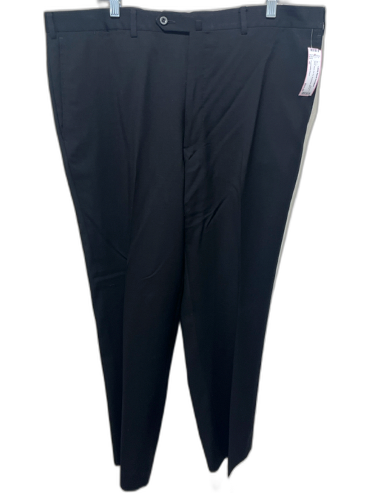 Ermenegildo Zegna Size 42 Black Wool Zip Fly Men's Pants Black / 42