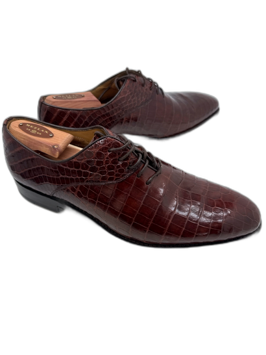 Impronta Shoe Size 9 Brown Alligator Solid Dress Men's Shoes Brown / 9