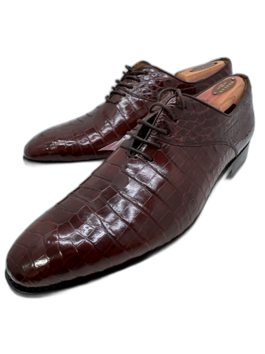 Impronta Shoe Size 9 Brown Alligator Solid Dress Men's Shoes Brown / 9