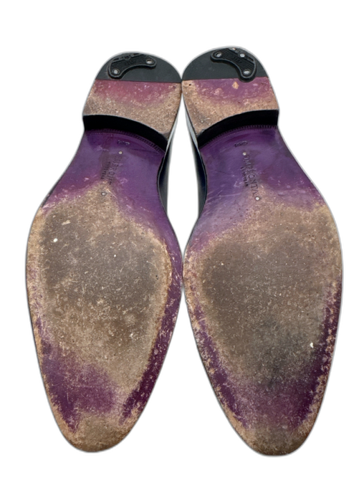 Impronta Shoe Size 9 Blue Leather Solid Dress Men's Shoes Blue / 9