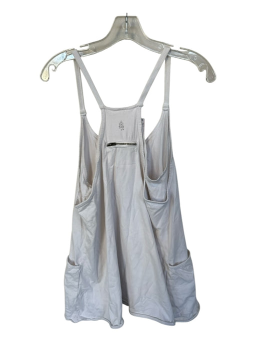 FP Movement Size S White Spaghetti Strap Athletic Romper White / S