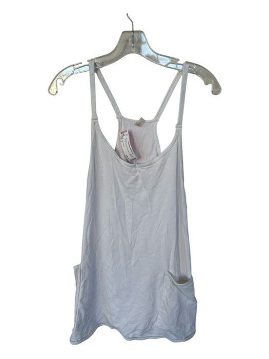 FP Movement Size S White Spaghetti Strap Athletic Romper White / S