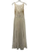 Jenny Yoo Collection Size 2 Champagne Polyester & Metallic V Neck Gown Dress Champagne / 2