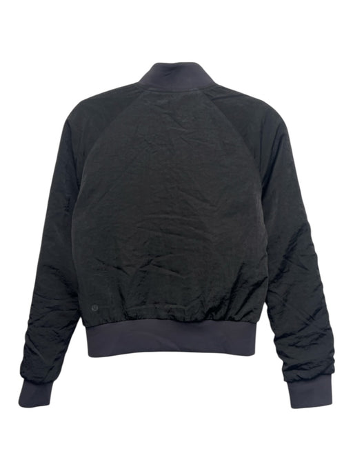 Lululemon Black Nylon & Polyester Reversible Zip Up pocket Jacket (Outdoor) Black / 2