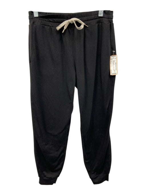 Vuori Size Est S Black Synthetic Tie Waist Jogger Pants Black / Est S