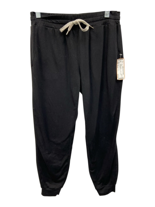 Vuori Size Est S Black Synthetic Tie Waist Jogger Pants Black / Est S