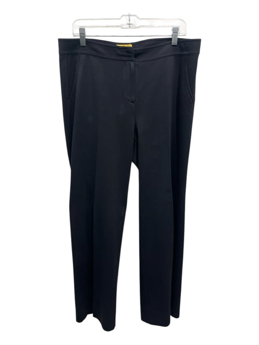 SOCA St John Size L Black Straight Leg Zip & Hook Closure Pockets Pants Black / L