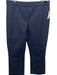 Tory Burch Size XL Navy Blue Cotton & Lyocell Crop Zip & Hook Closure Pants Navy Blue / XL