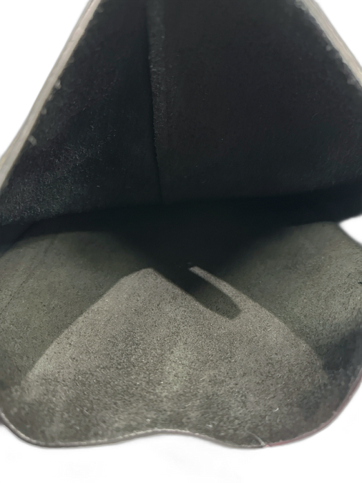 Rebecca Minkoff Black & Silver Pebble Leather Pocket Detachable Strap Bag Black & Silver / Medium