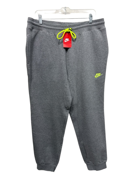 Nike NWT Size XL Gray Cotton Blend Solid Jogger Men's Pants Gray / XL