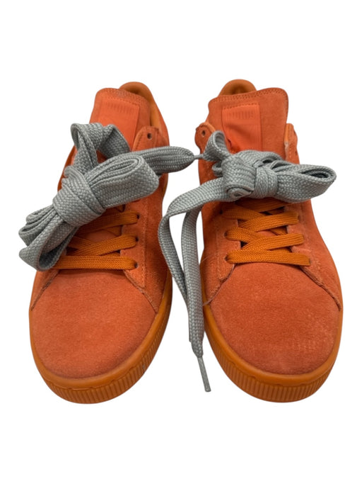 Puma Shoe Size 9.5 Like New Orange Suede Solid Sneaker Men's Shoes Orange / 9.5