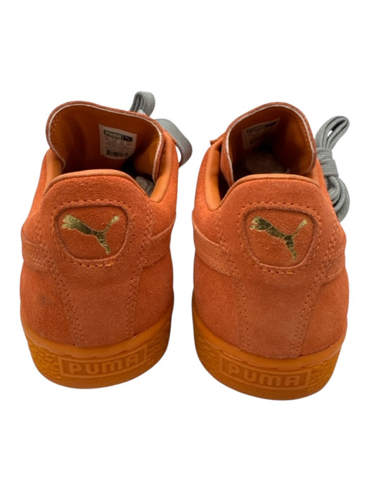 Puma Shoe Size 9.5 Like New Orange Suede Solid Sneaker Men's Shoes Orange / 9.5