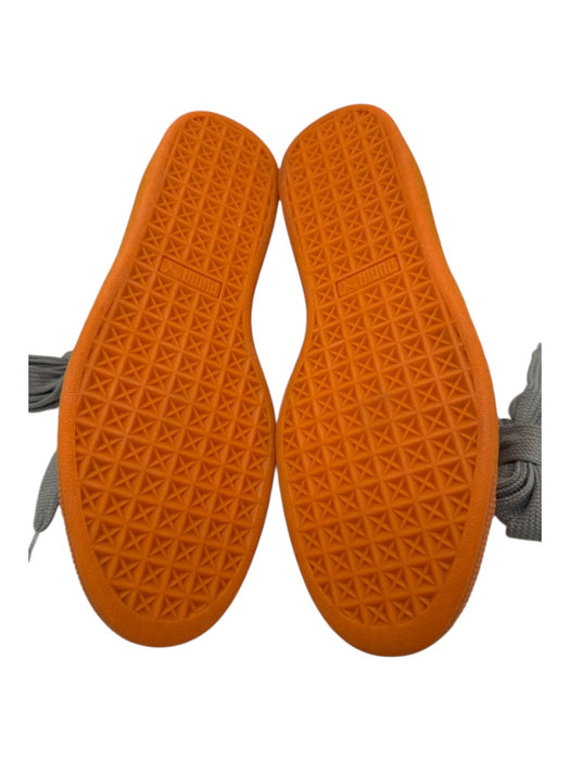 Puma Shoe Size 9.5 Like New Orange Suede Solid Sneaker Men's Shoes Orange / 9.5