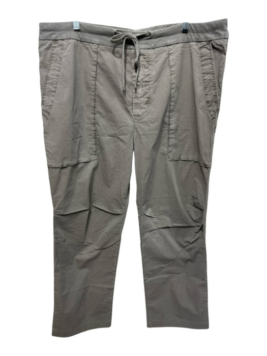 James Perse Size 5 Light Gray Cotton Solid Cargo Pocket Drawstring Men's Pants Light Gray / 5